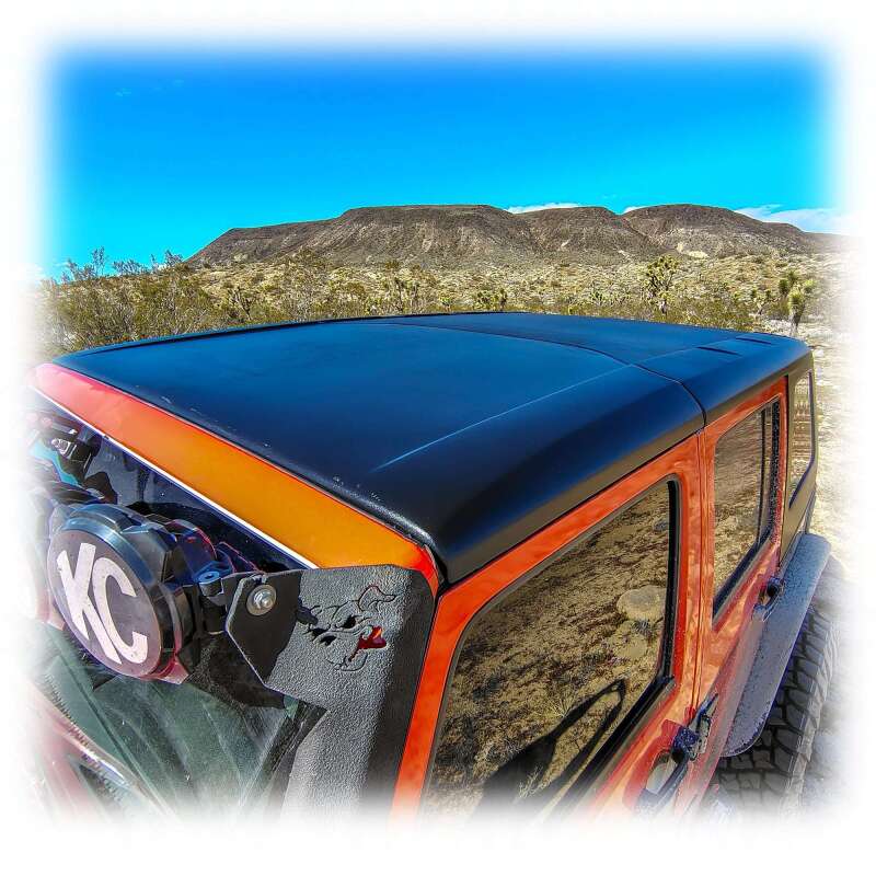 Jeep Wrangler JK Hardtop - TURN Offroad - Fastback 4-Piece - White - `07-`18